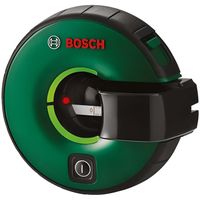 Mètre laser lignes Bosch - Atino Basic (mètre ruban de 1,5 m, 1 gel pad, 1 pile 1,5 V LR6 (AA))