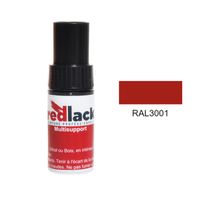 Redlack Peinture flacon retouche RAL 3001 Brillant multisupport
