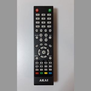 Télécommande Pour TV Et Magnétoscope AKAI RC-X121F - Occasion Fonctionnelle - Bon État