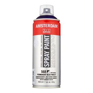 BOMBE DE PEINTURE Bombe de peinture Amsterdam 400 ml violet bleuâtre permanent