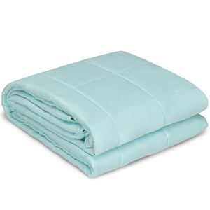 COSTWAY Couverture Pond/ér/ée Couverture de Gravit/é en Tissu de Coton Soulager Le Stress pour Adultes et Enfants 122 x 185cm Grise 5,77 kg