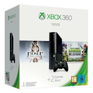 CONSOLE XBOX 360 Console Xbox 360 (500Go) Bundle Fable Anniversary