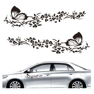 51 Autocollants Fleurs Hippie Multicolores - Déco Voiture, Vélo, Fenêtre