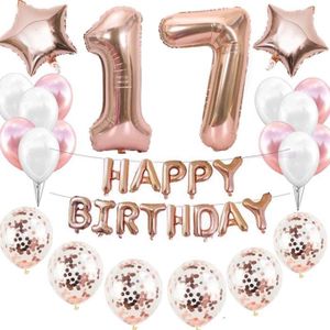 Decoration Anniversaire 17 Ans Cdiscount