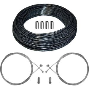 Gaine Frein 5mm Téflon Noir 25M pas cher - 36Vélos