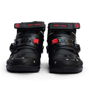 BOTTE Chaussures moto homme - LEOCLOTHO - Hors 42 - Noir