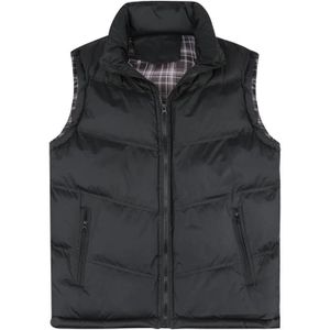 DOUDOUNE Veste Doudoune sans Manches Homme en Hiver Gilet Padded Bodywarmer de Sport Doudoune Légère Manteau Epais