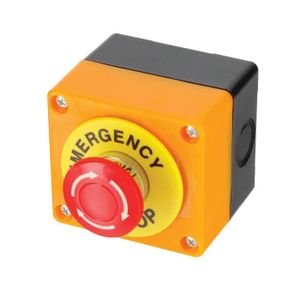 BROYEUR - ACCESSOIRE Boitier bouton arrêt d'urgence - Pour broyeur thermique - Pour ref Oxeo 760312