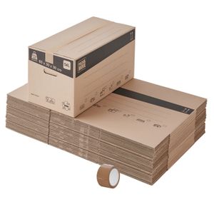 Kit Complet Déménagement T3 - Cartons & Papier Bulle