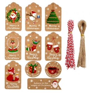 SurePromise One Stop Solution for Sourcing Paquet de 100 étiquettes de Cadeau en Papier Kraft Brun
