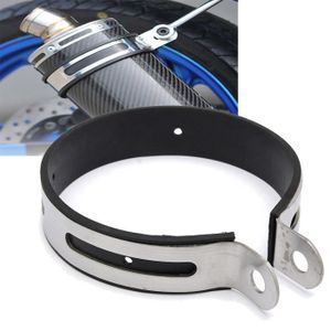 60-63mm H HILABEE Collier de Serrage pour Silencieux d'Échappement de Moto 