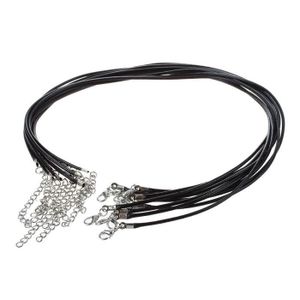 10pcs Acier Inoxydable fil câble acier 1 mm chaîne cordon collier charms