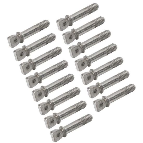 Lot De 15 Rivets À Tête Sphérique De 12 Mm À Vis À L'Arrière, Pour Lot De 15 Rivets À Tête Sphérique De 12 Mm À Vis À L'Arrière, Pour
