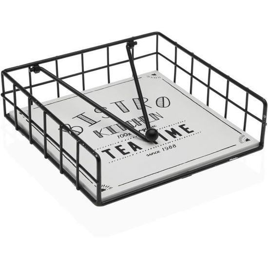 MGE - Porte-Serviettes De Table En Métal - Support Serviette Papier - 14,5 X 7,5 X 13 Cm