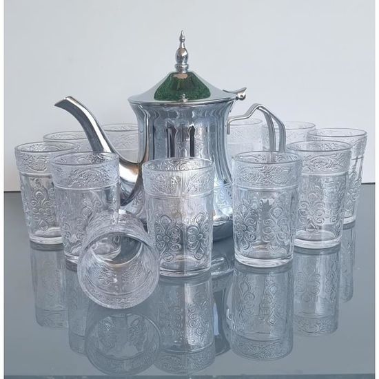 Ensemble de 12 Verres à Thé Marocains Oriental main image 1