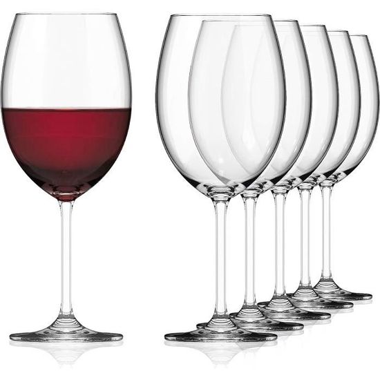 7 verre a vin H 12,3 cm en cristal de baccarat modèle Chicago taille