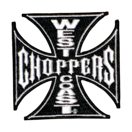 Patch Ecusson Thermocollant Croix De Malte Custom Chopper