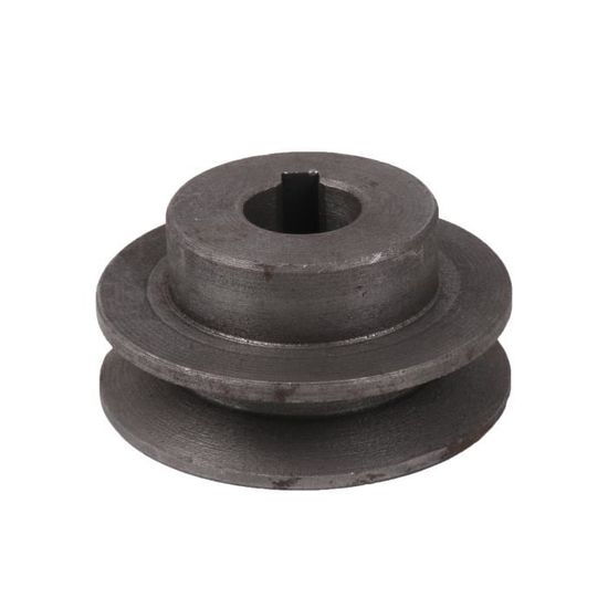 Poulie Courroie Trapézoïdale Type A Simple Rainure En Fonte - Dimensions 16x100 Mm - Pour Compresseur, Pompe, Machines Diverses