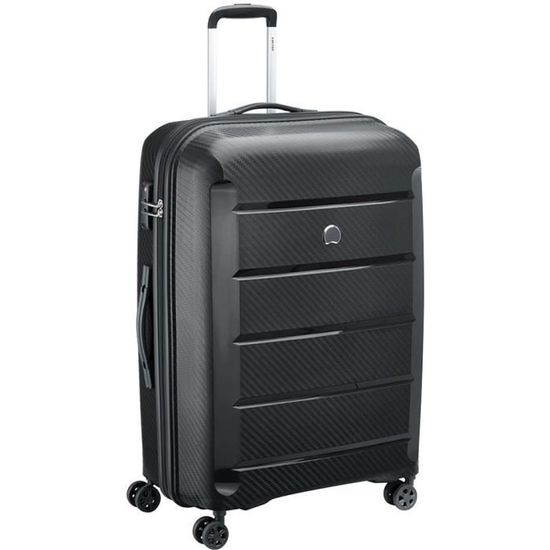 DELSEY PARIS Valise Moyenne Noir DELSEY BINALONG polypropylène avec code TSA trolley 4 Roues