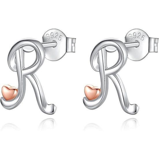 HinDaLi – Lot De 3 Paires De Boucles D'oreilles Cœur En Argent 925 – Clous Et Pendantes – Hypoallergéniques – Taille 5/7/8 Mm – Cadeau Idéal Pour Femme