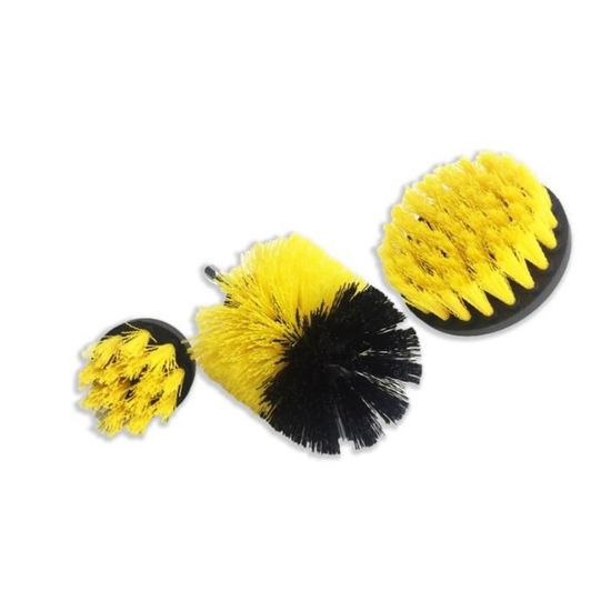 48 Pièces 4 Pouces Perceuse électrique Brosse Tuile épurateur Kit De Nettoyage De Tampon à