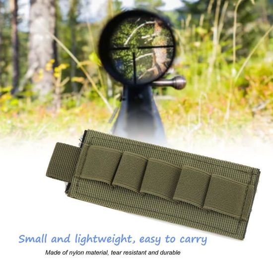 Pochette Porte-chargeur MOLLE WoSporT, Simple, Nylon, Camouflage, Pour 5.56 / 7.62, Neuve