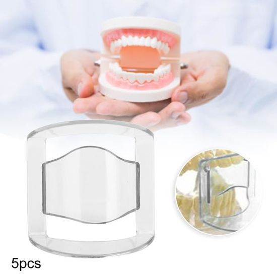 KIMISS écarteur de joue de lèvre orthodontique 5 pièces ouvrebouche