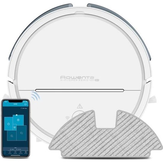 Robot Aspirateur Et Laveur SBOLY - Navigation Intelligente, Contrôle Par Appli