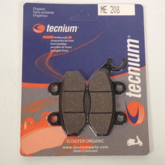 Plaquette de frein Tecnium pour scooter Sym 50 Orbit Ii 4T 2009-2013 AV