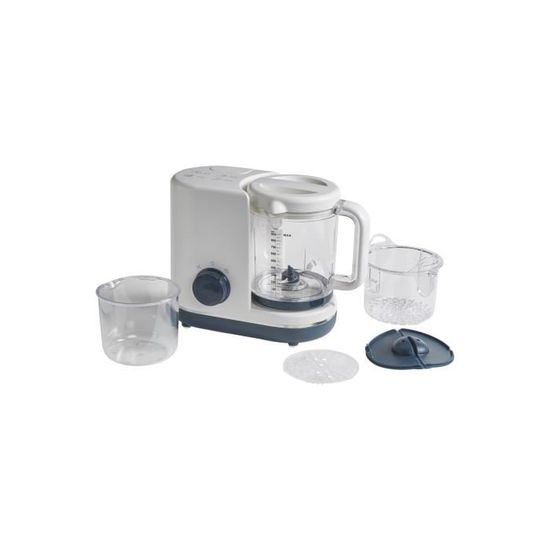 Robot Cuiseur-mixeur Bébé 400 Ml – Cuisson Vapeur Et Mixage Automatique, écran Tactile – Pour Petits Pots Maison