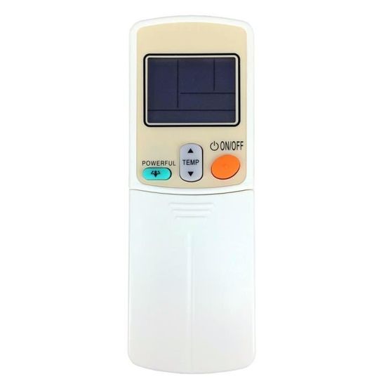 Télécommande De Remplacement Pour Climatiseur Daikin APGS02 ECGS02 - Écran LED, Boutons Sensibles, Nécessite 2 Piles AAA - 6