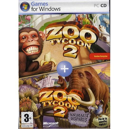 Zoo Tycoon 2 + Zoo Tycoon 2 Animaux Disparus / Jeu