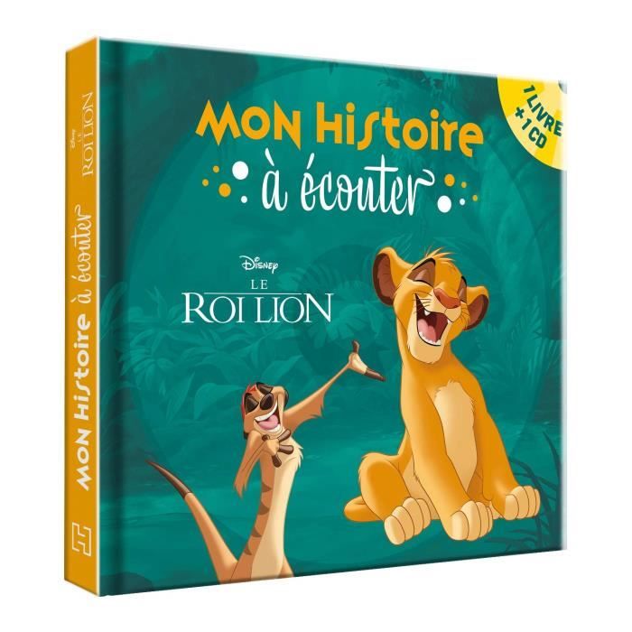Livre CD audio - LE ROI LION - histoire disney complete à ecouter du dessin animé - fabrique compteuse enfant cadeau noel