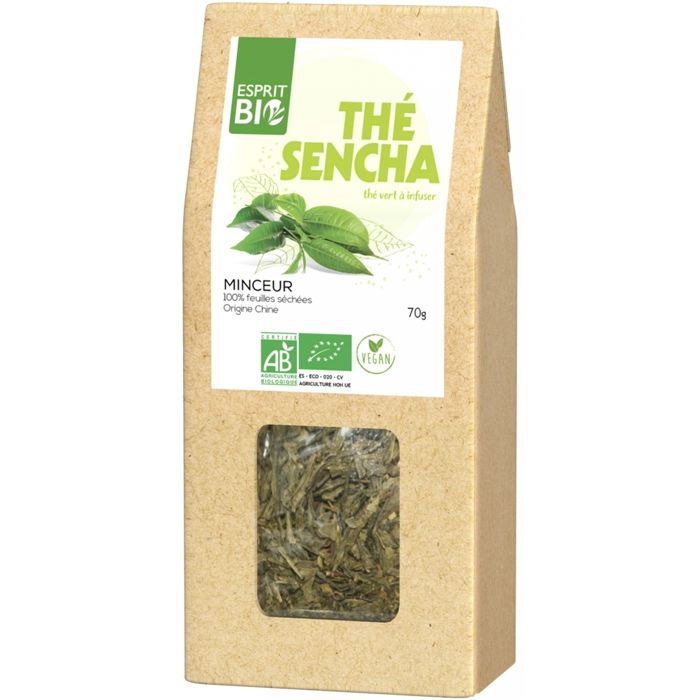 Esprit Bio Thé Vert Sencha à Infuser 70g