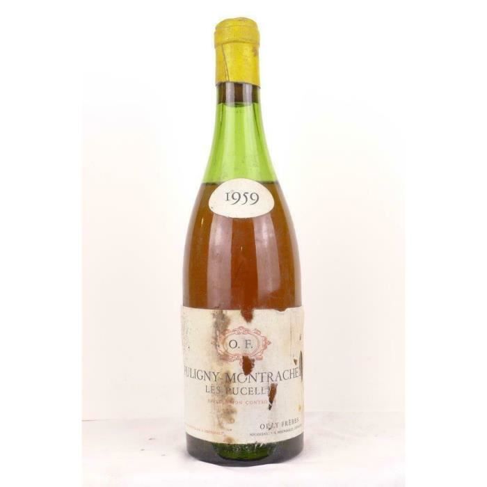 puligny-montrachet orly frères les pucelles blanc 1959 - bourgogne
