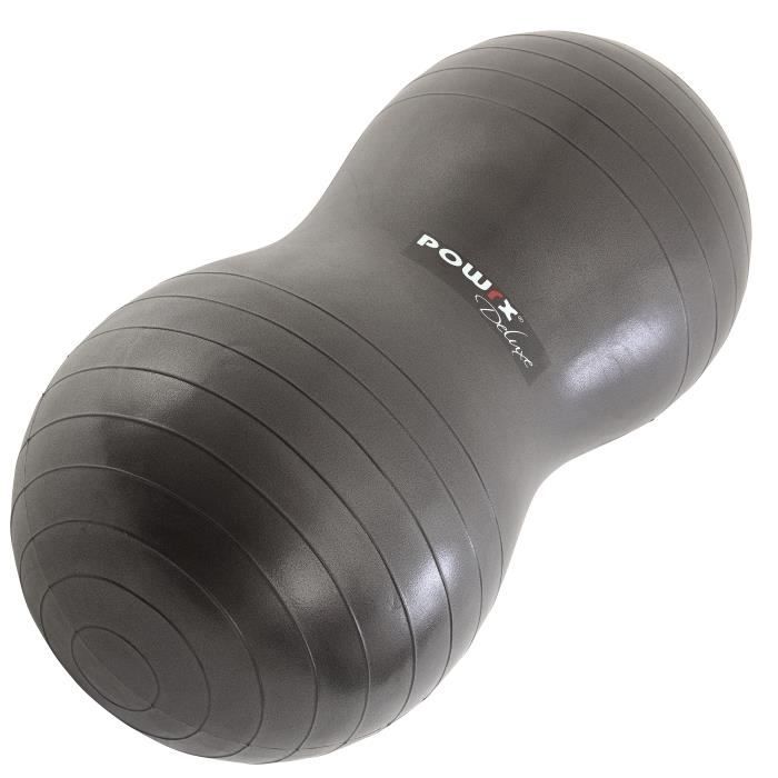 Ballon de cacahuètes I Ballon de gymnastique I Physio Roll I Rouleau de thérapies I Gymball Anthracite