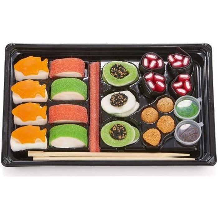Plateau de bonbons sushis Look-O-Look 300g