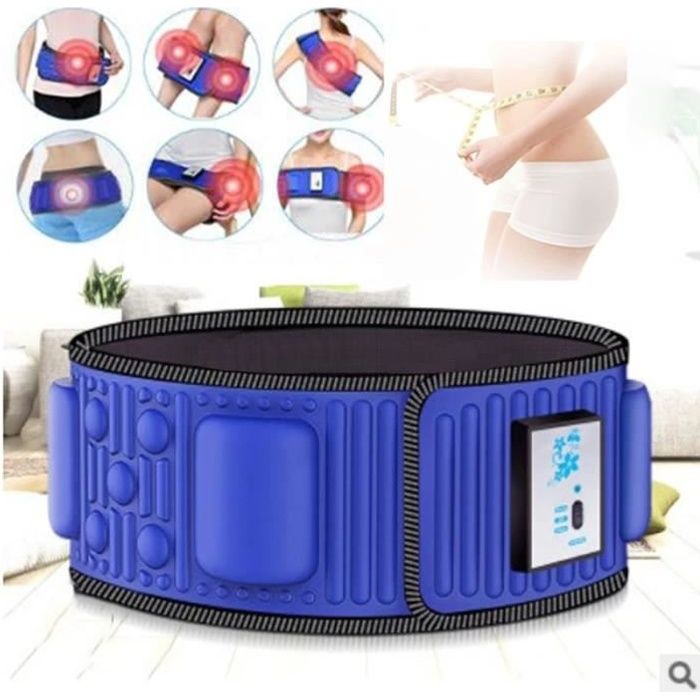 Stimulateur de vibrations électrique, amincissant, brûle la graisse du ventre, abdomen mince, ceinture taille haute femme