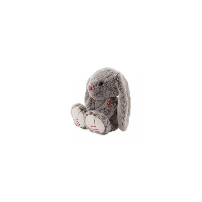 Rouge Kaloo : Peluche Lapin Gris (Large) aille Unique Coloris Unique