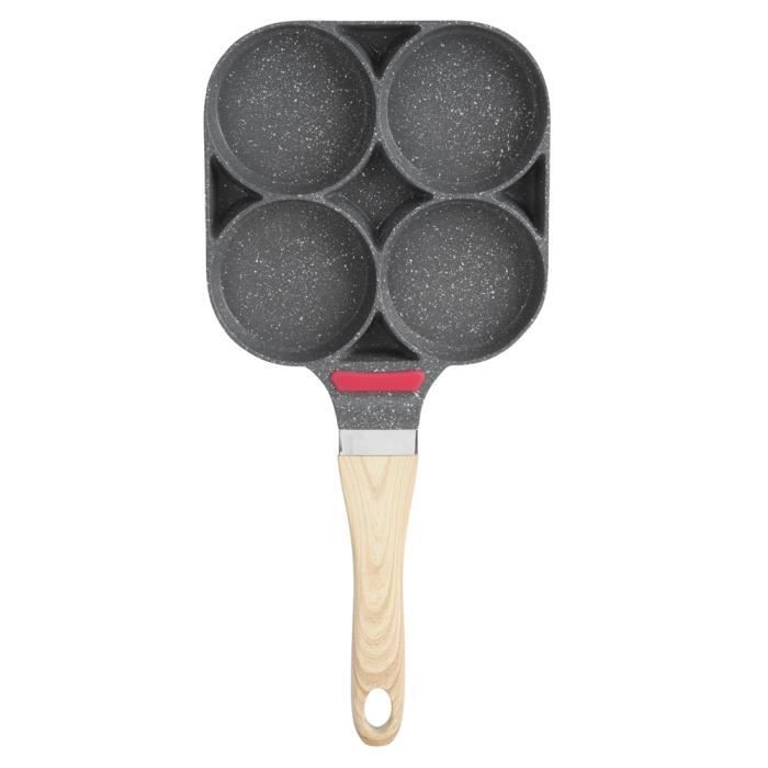 Cuisine Petit déjeuner Crêpes Casserole En Aluminium Poêle À Frire Moule (Type De Cuisinière À Induction À Feu Ouvert)-QIN