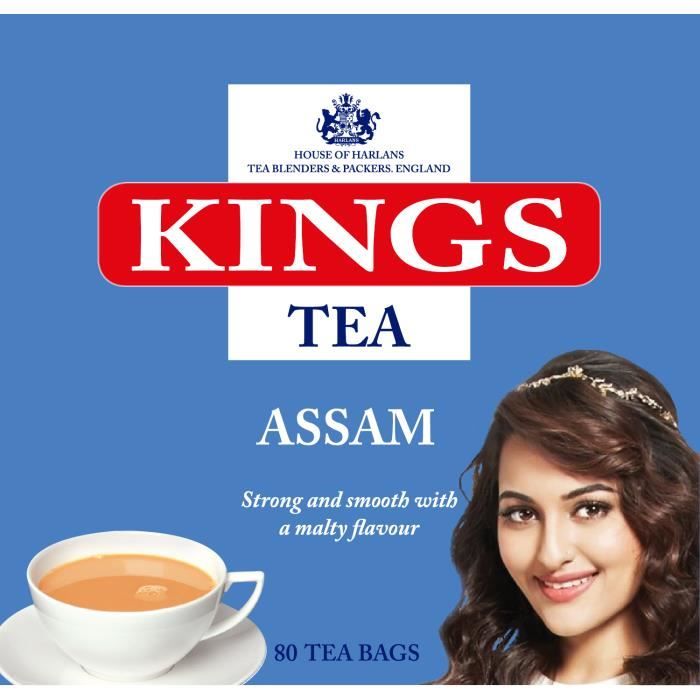 KINGS TEA, ASSAM, 400 SACHETS DE THÉ