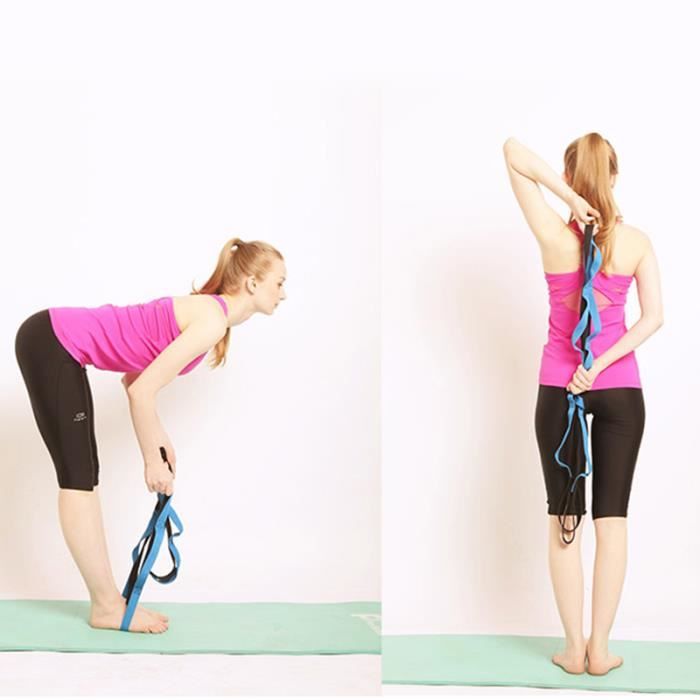 Bande Elastique Etirement Ballet Sangle Stretch pour Danse, Yoga, Aerobic, Gymnastique, Pilâtes
