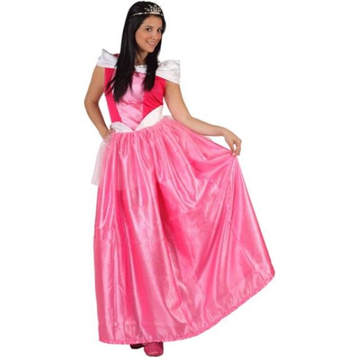 Costume femme Princesse de conte - Robe longue Rose