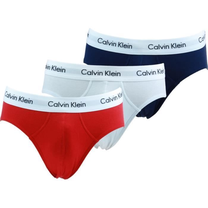 CALVIN KLEIN - Lot de 3 slips Co...