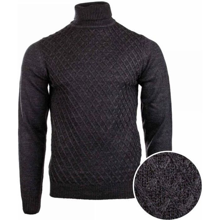 Pull Manches longues Col Roulé Homme TORRENTE