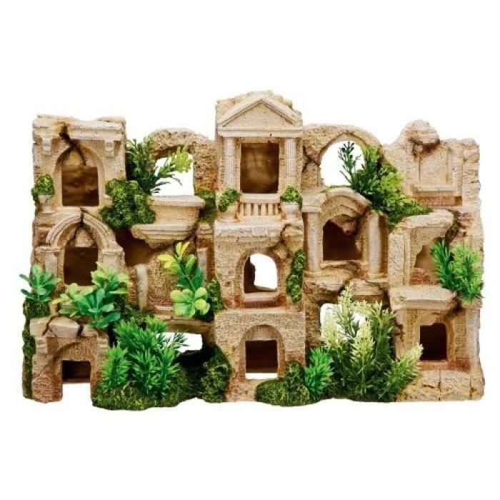 NOBBY 28184 DÉCORATION D'AQUARIUM MODÈLE HABITAT MARIN AVEC VÉGÉTATION 42 X 12 X 27,5 CM