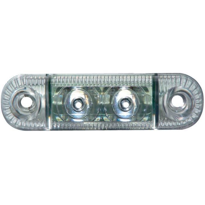 Petit feu latéral LED blanc 12/24 V SecoRüt