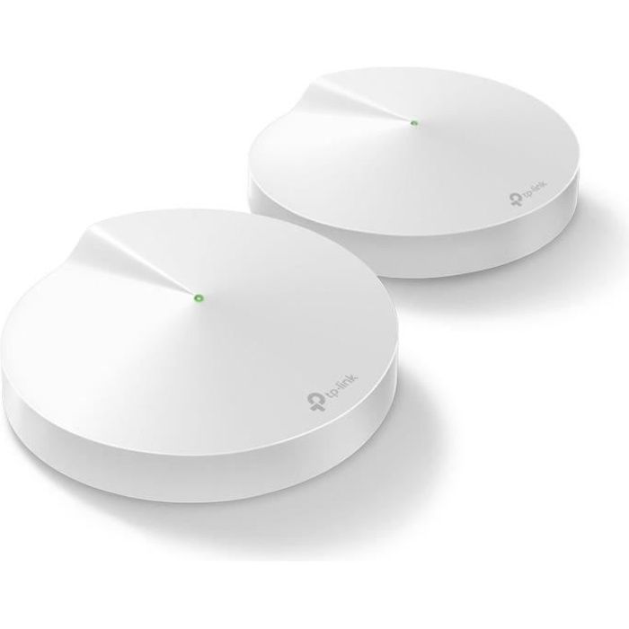 TP-Link Deco M5(2-Pack) Système Mesh WiFi pour toute la Maison - Couverture WiFi jusqu'à 278m2