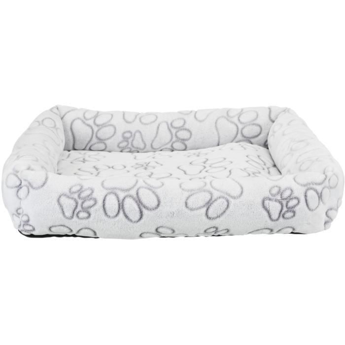 TRIXIE Lit Nando 75 × 65 cm - Gris clair - Pour chien
