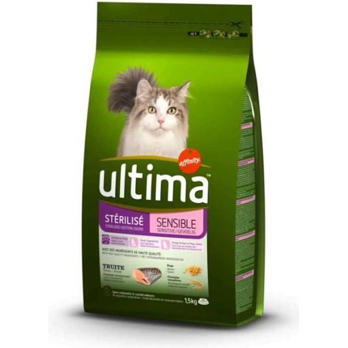 Ultima stérilisé sensible 1,5 kg Ultima